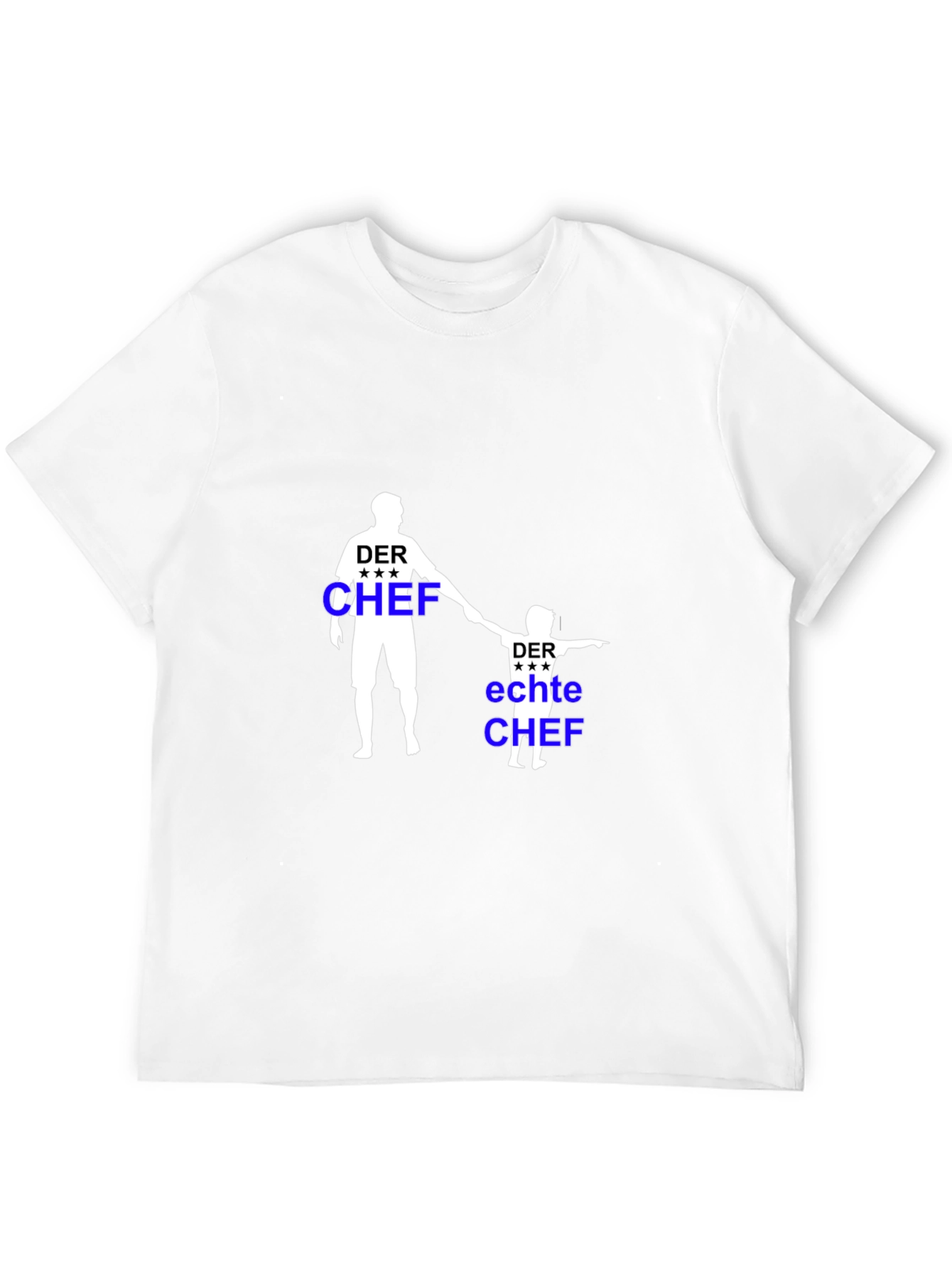 Der Chef Matching Father & Son Black T-Shirt