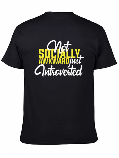 Introverted Graphic T-Shirt - Socially Awkward Tee