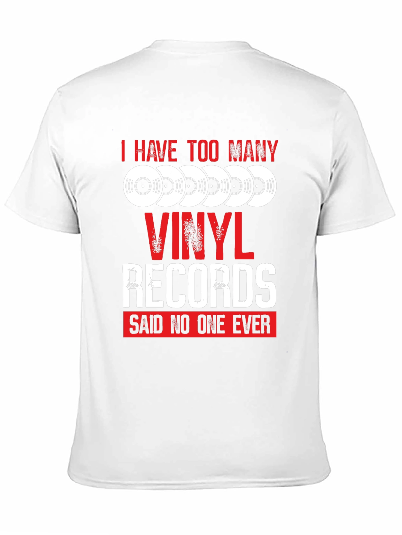 Vinyl Records Funny Graphic T-Shirt