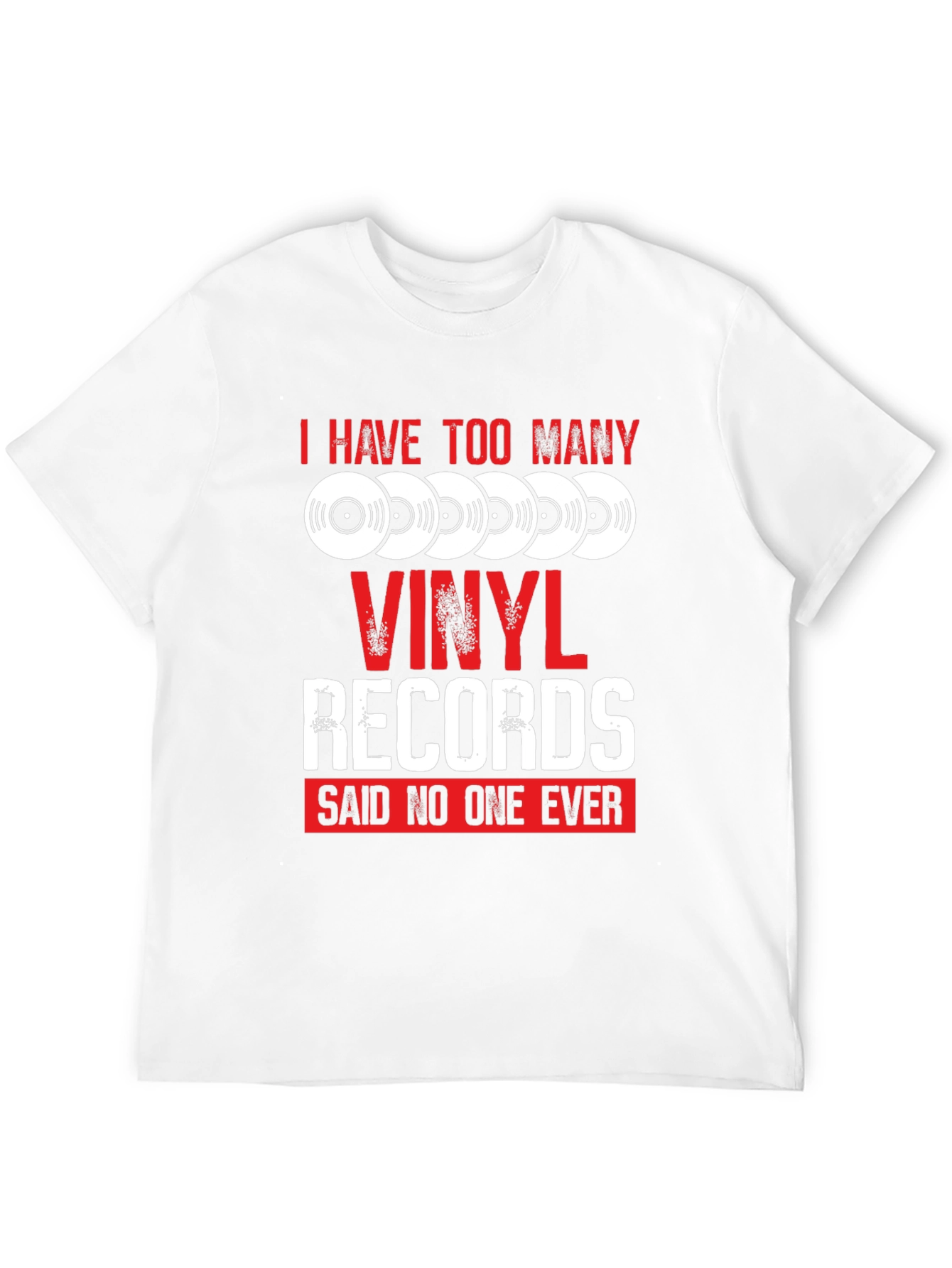 Vinyl Records Funny Graphic T-Shirt