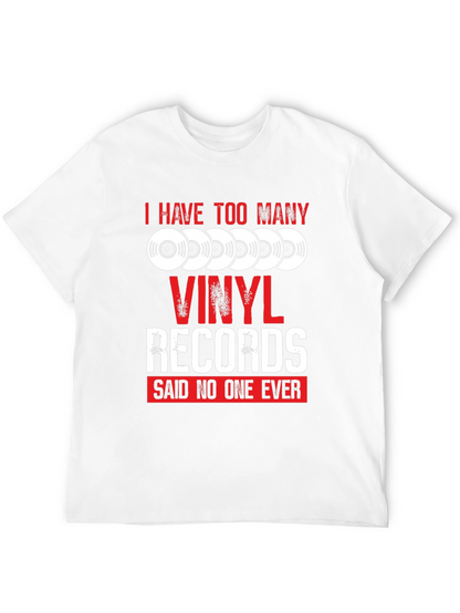 Vinyl Records Funny Graphic T-Shirt