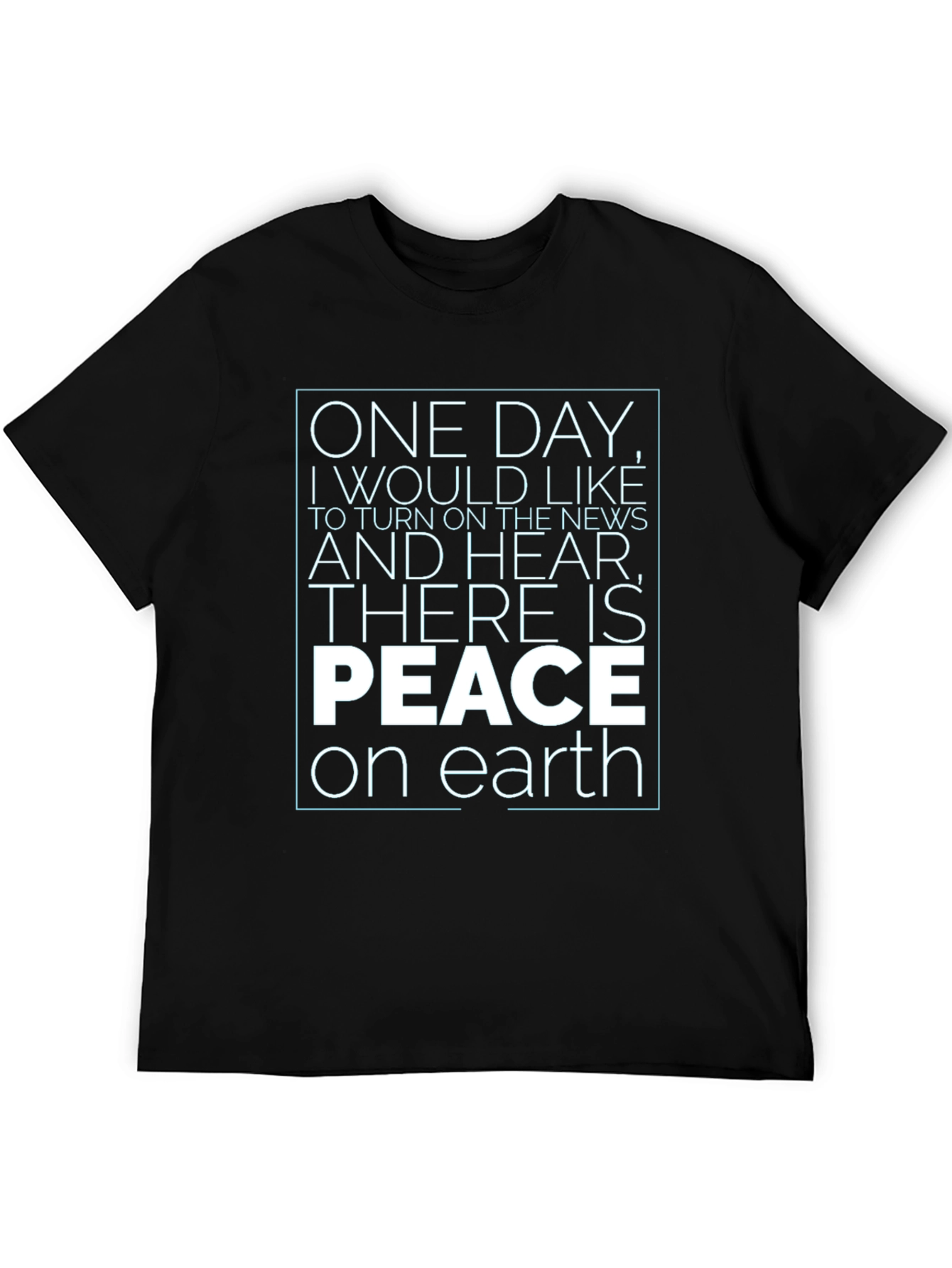 Peace On Earth Graphic T-Shirt
