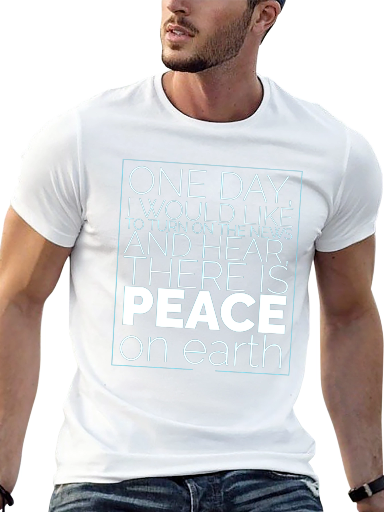 Peace On Earth Graphic T-Shirt