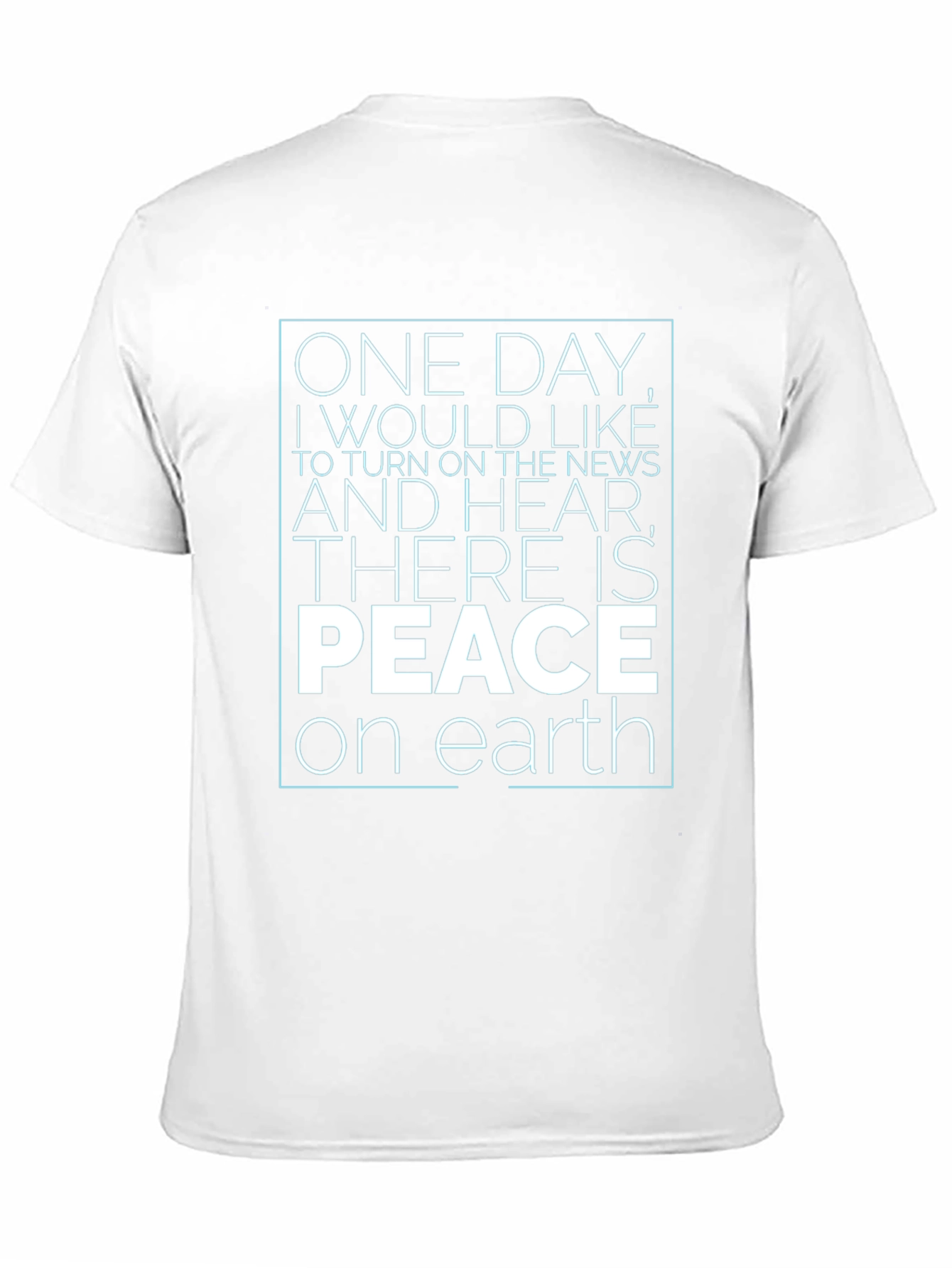 Peace On Earth Graphic T-Shirt