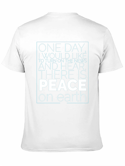 Peace On Earth Graphic T-Shirt