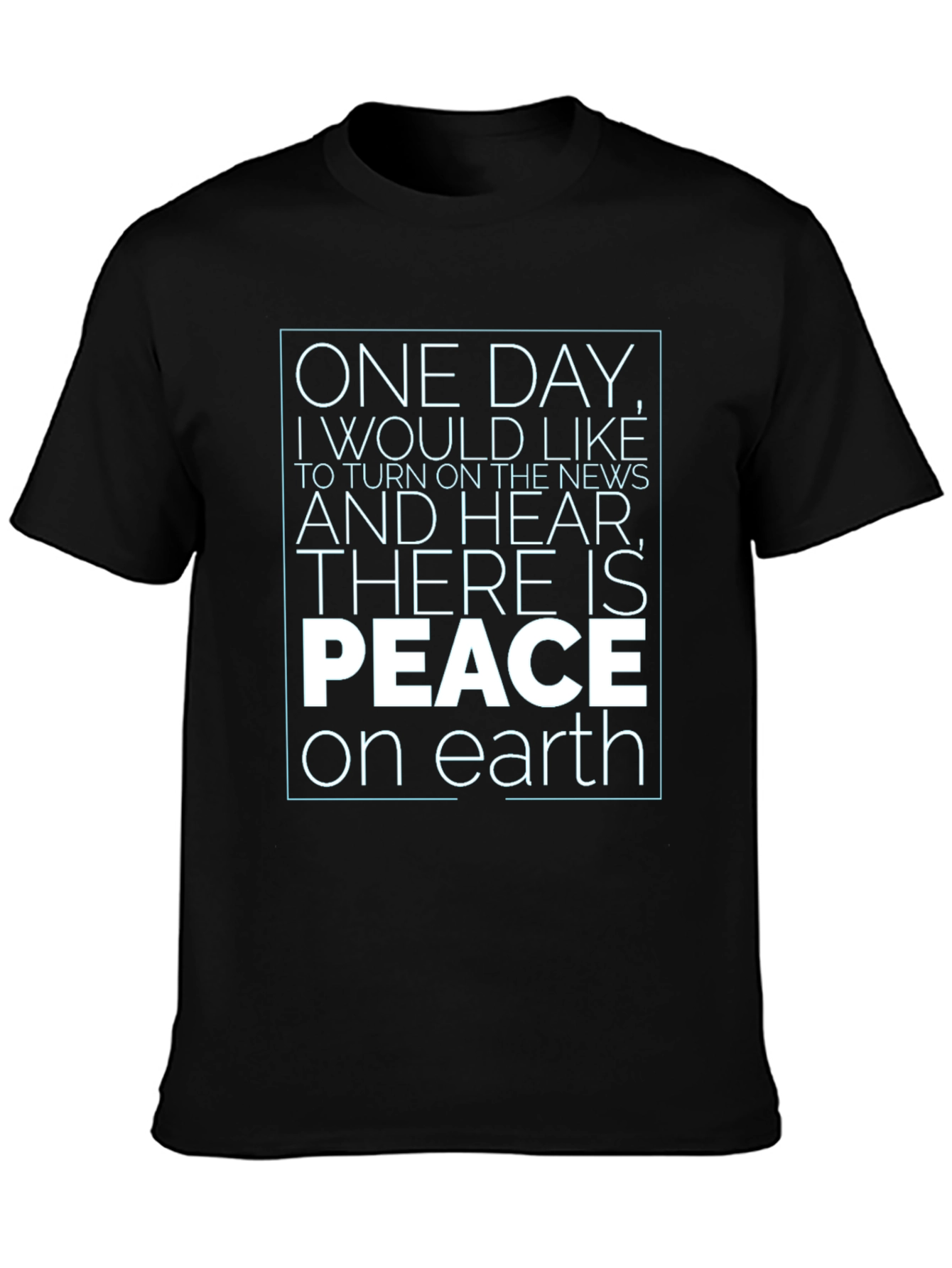 Peace On Earth Graphic T-Shirt