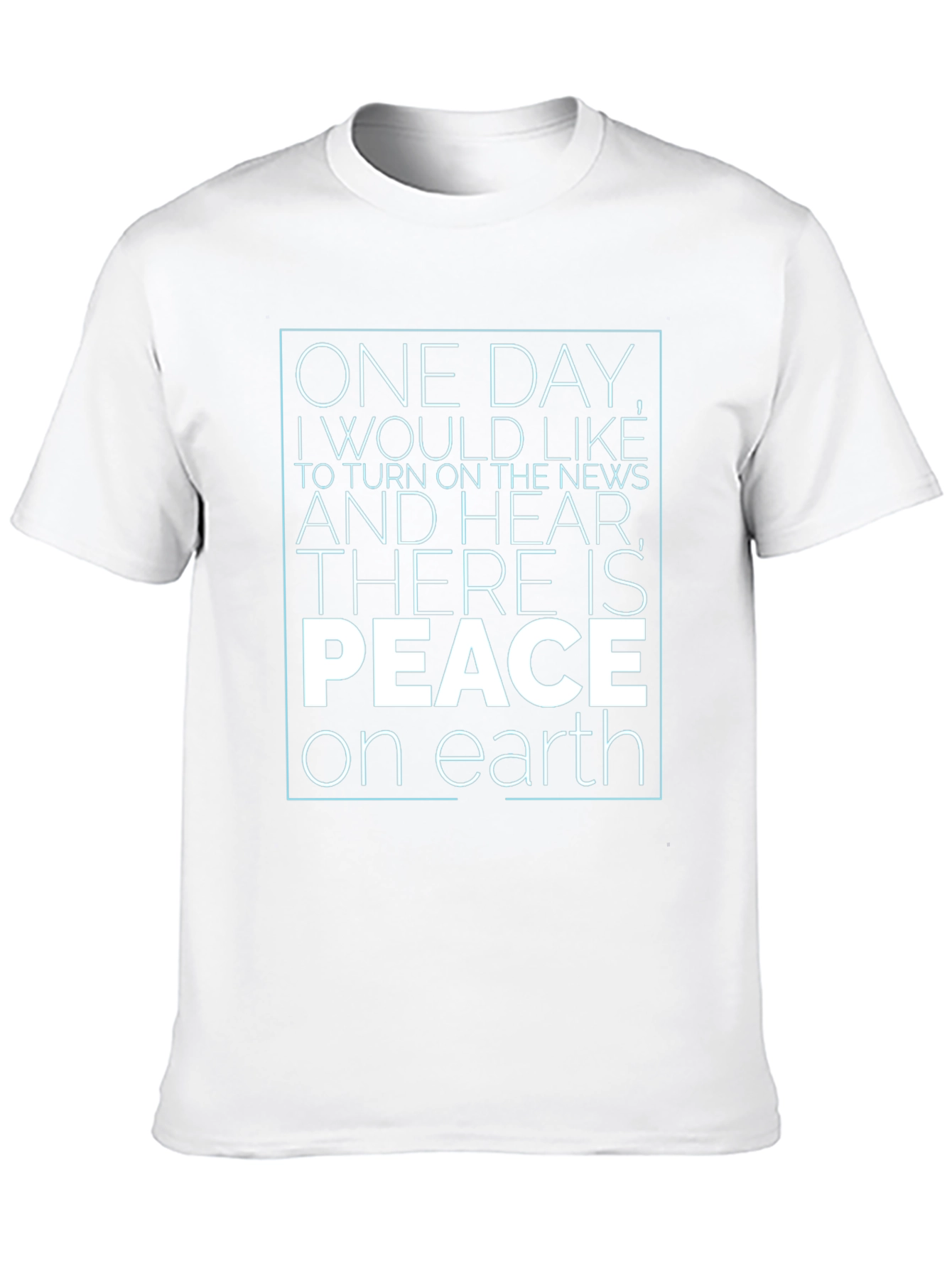 Peace On Earth Graphic T-Shirt