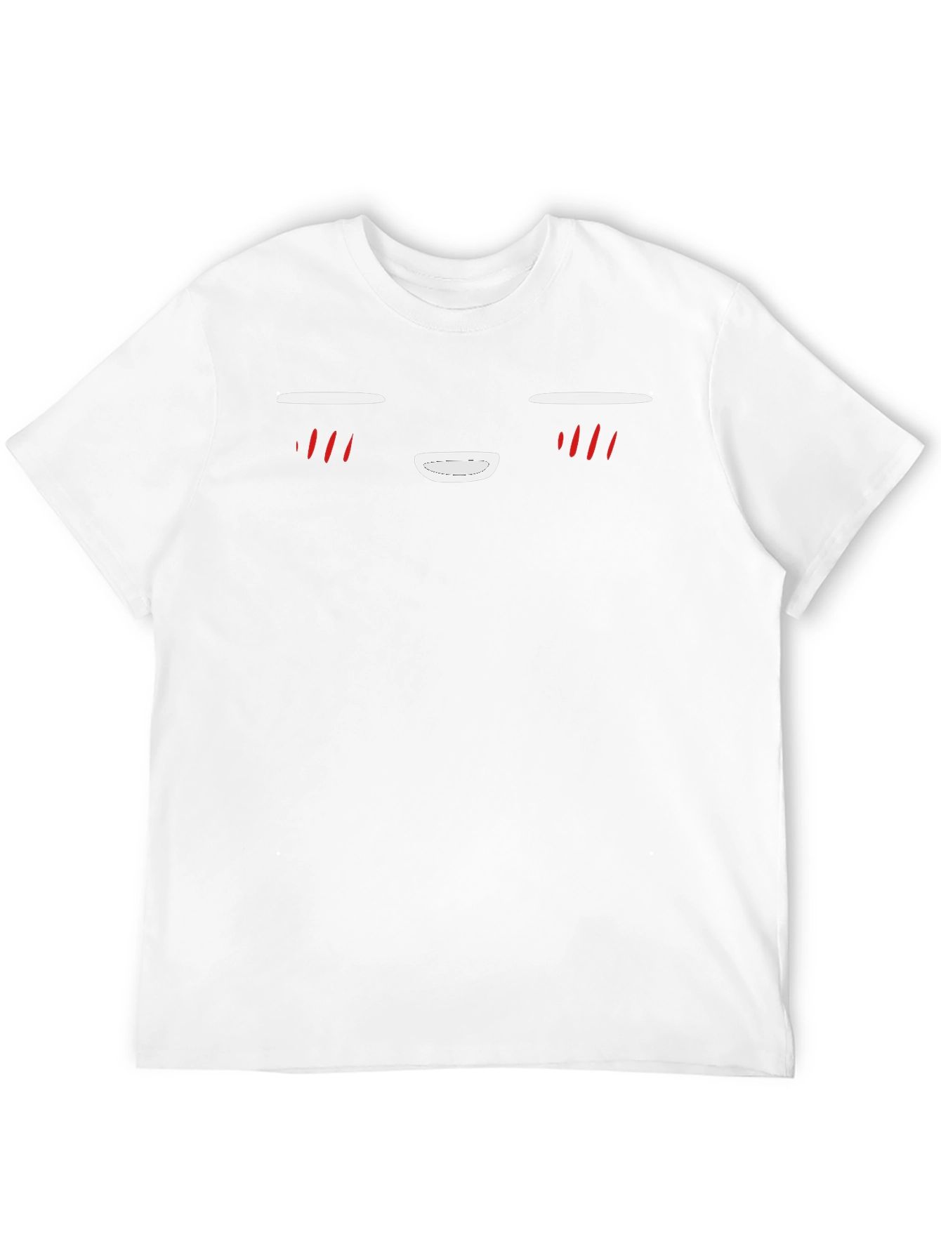 Anime Face Black T-Shirt | Graphic Tee