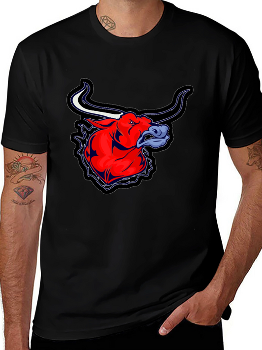 Raging Bull Graphic Tee - Black Casual Shirt