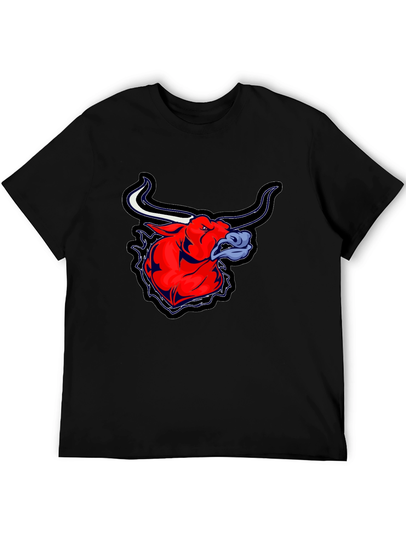Raging Bull Graphic Tee - Black Casual Shirt