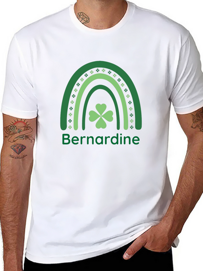 St. Patricks Day Rainbow Name T-Shirt
