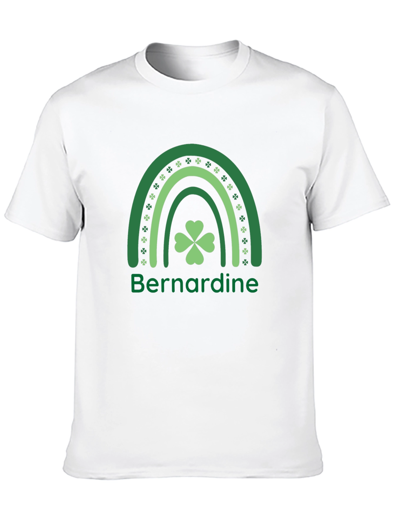St. Patricks Day Rainbow Name T-Shirt