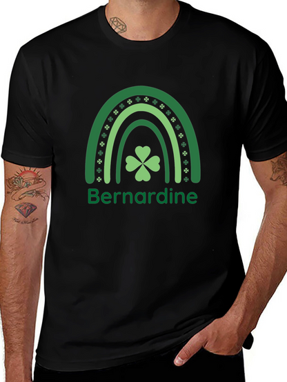 St. Patricks Day Rainbow Name T-Shirt