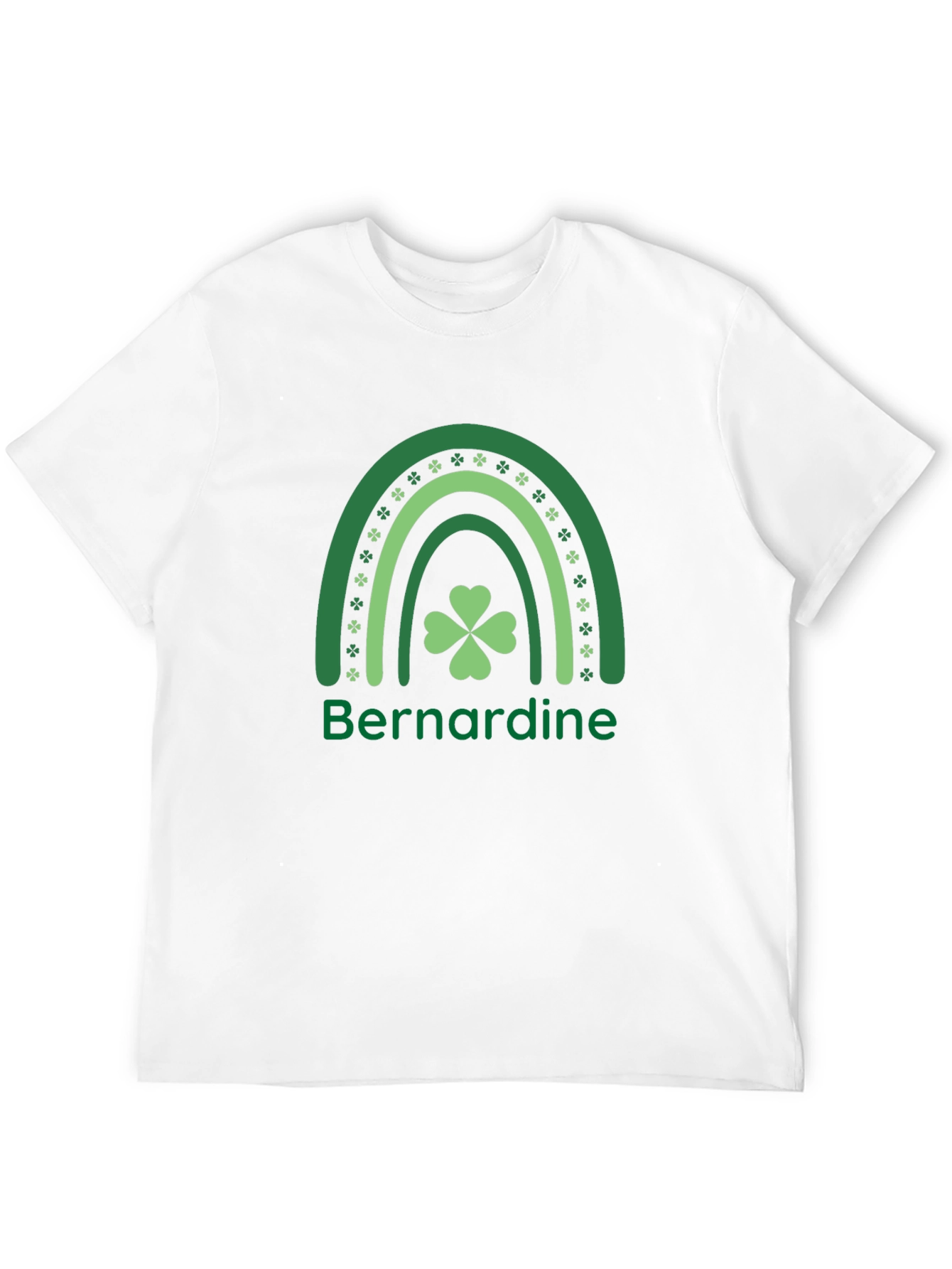 St. Patricks Day Rainbow Name T-Shirt