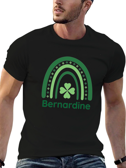 St. Patricks Day Rainbow Name T-Shirt