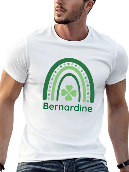 St. Patricks Day Rainbow Name T-Shirt