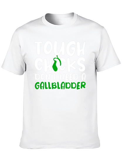 Tough Chicks Gallbladder Black T-Shirt