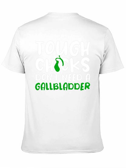 Tough Chicks Gallbladder Black T-Shirt