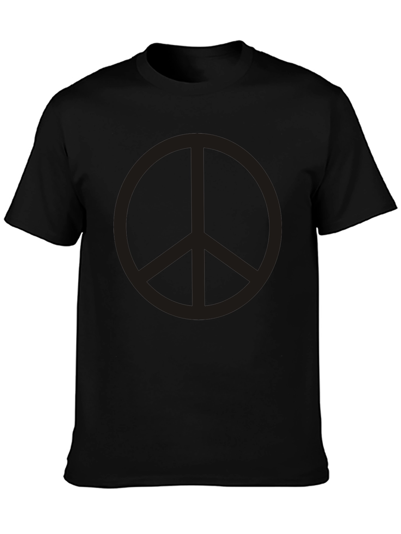 Peace Sign Graphic Tee - Classic Relaxed Fit