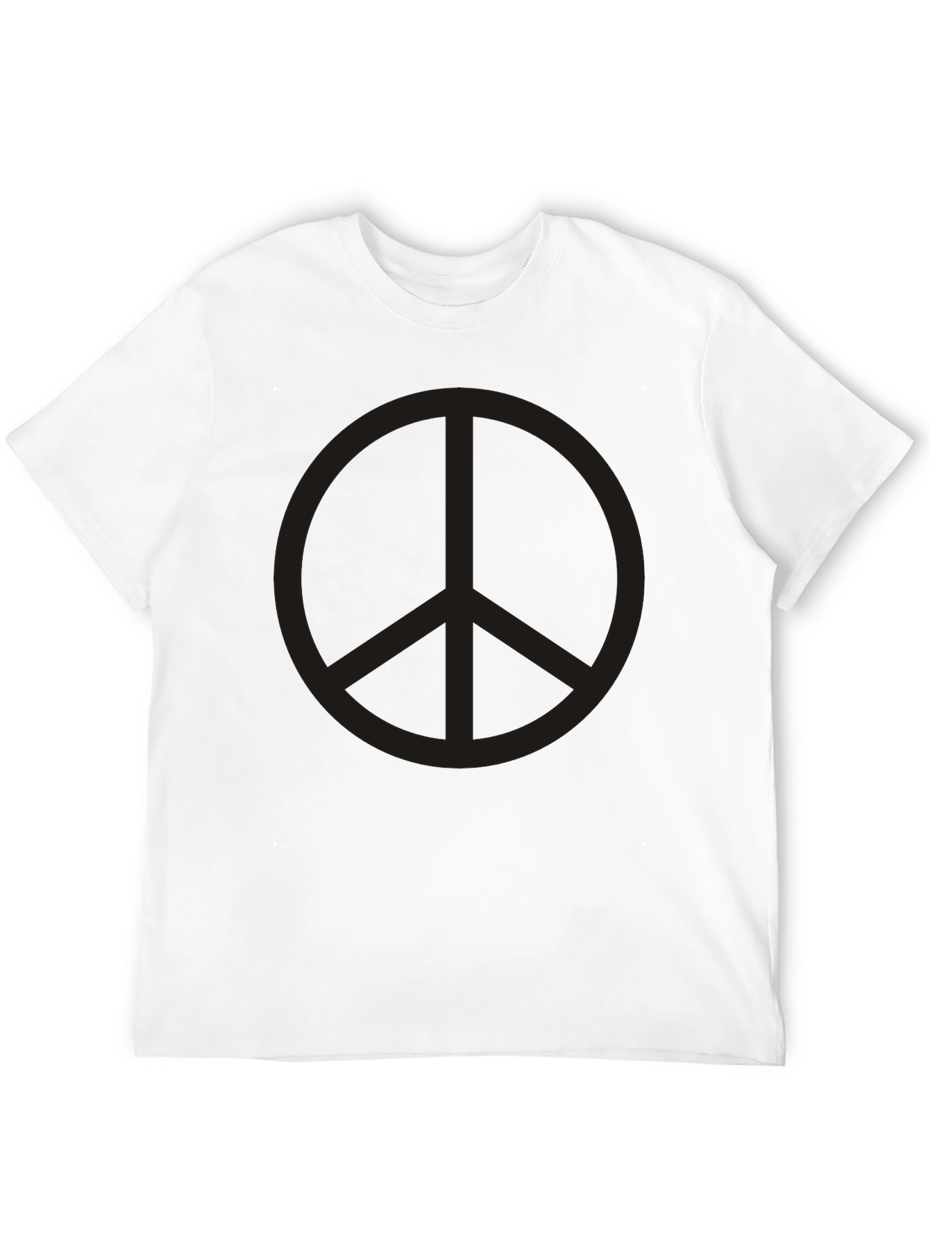Peace Sign Graphic Tee - Classic Relaxed Fit