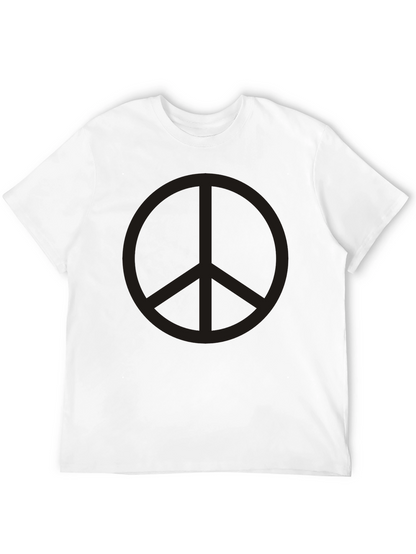 Peace Sign Graphic Tee - Classic Relaxed Fit