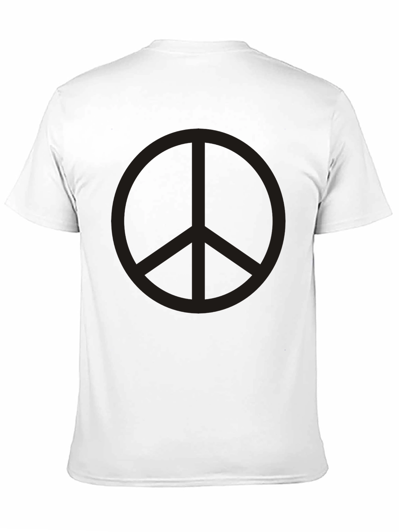 Peace Sign Graphic Tee - Classic Relaxed Fit