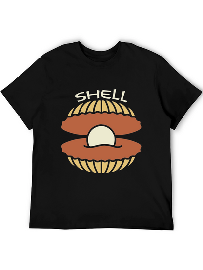 Shell Graphic T-Shirt - Classic Black Tee