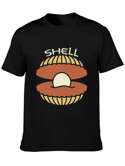 Shell Graphic T-Shirt - Classic Black Tee