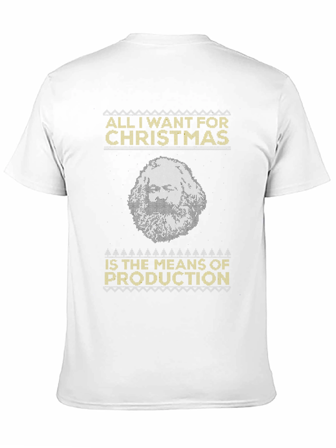 Marxist Christmas T-Shirt - Means of Production