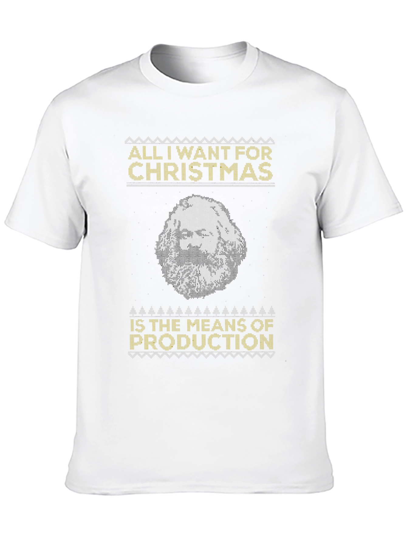 Marxist Christmas T-Shirt - Means of Production