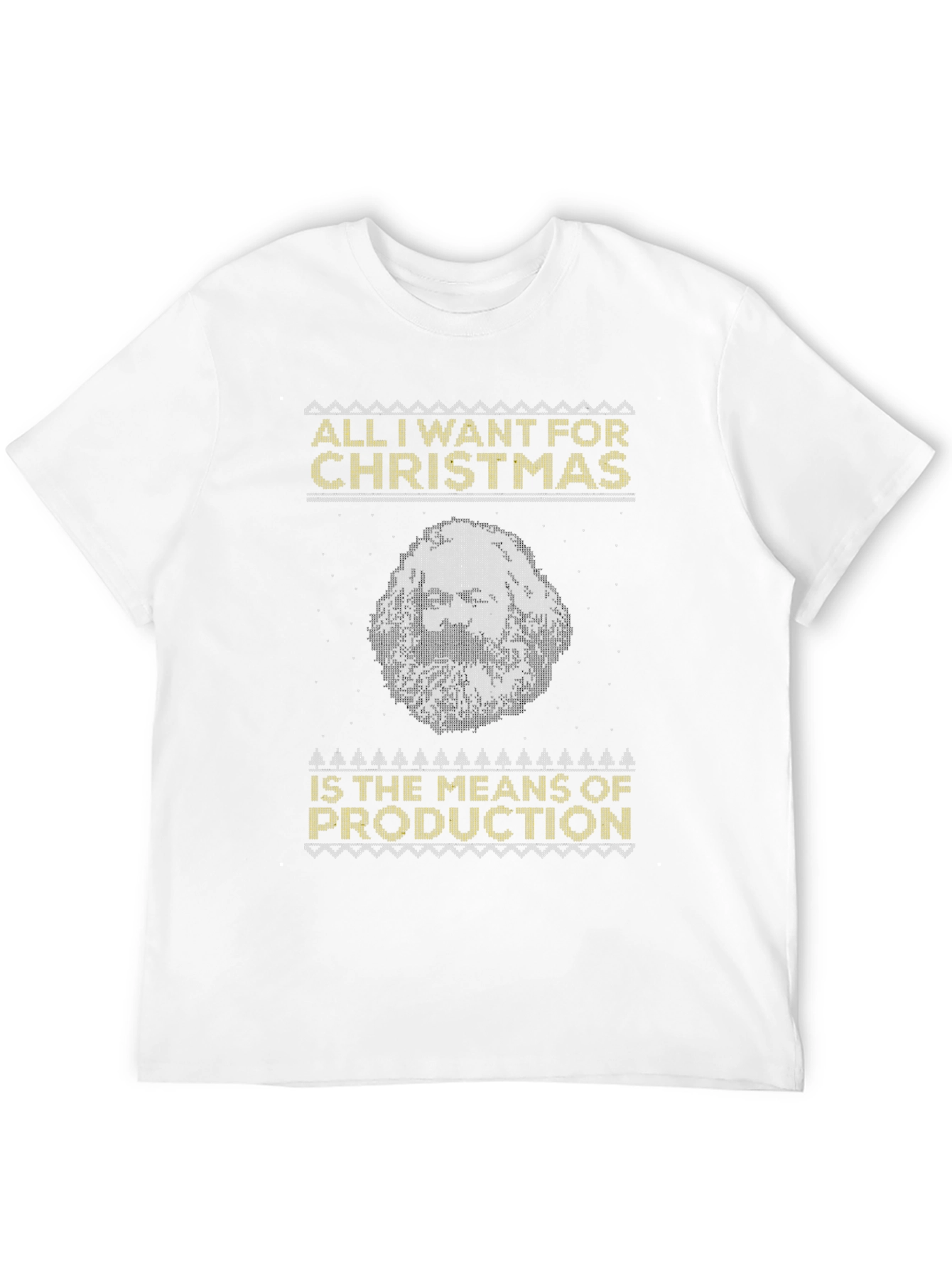 Marxist Christmas T-Shirt - Means of Production