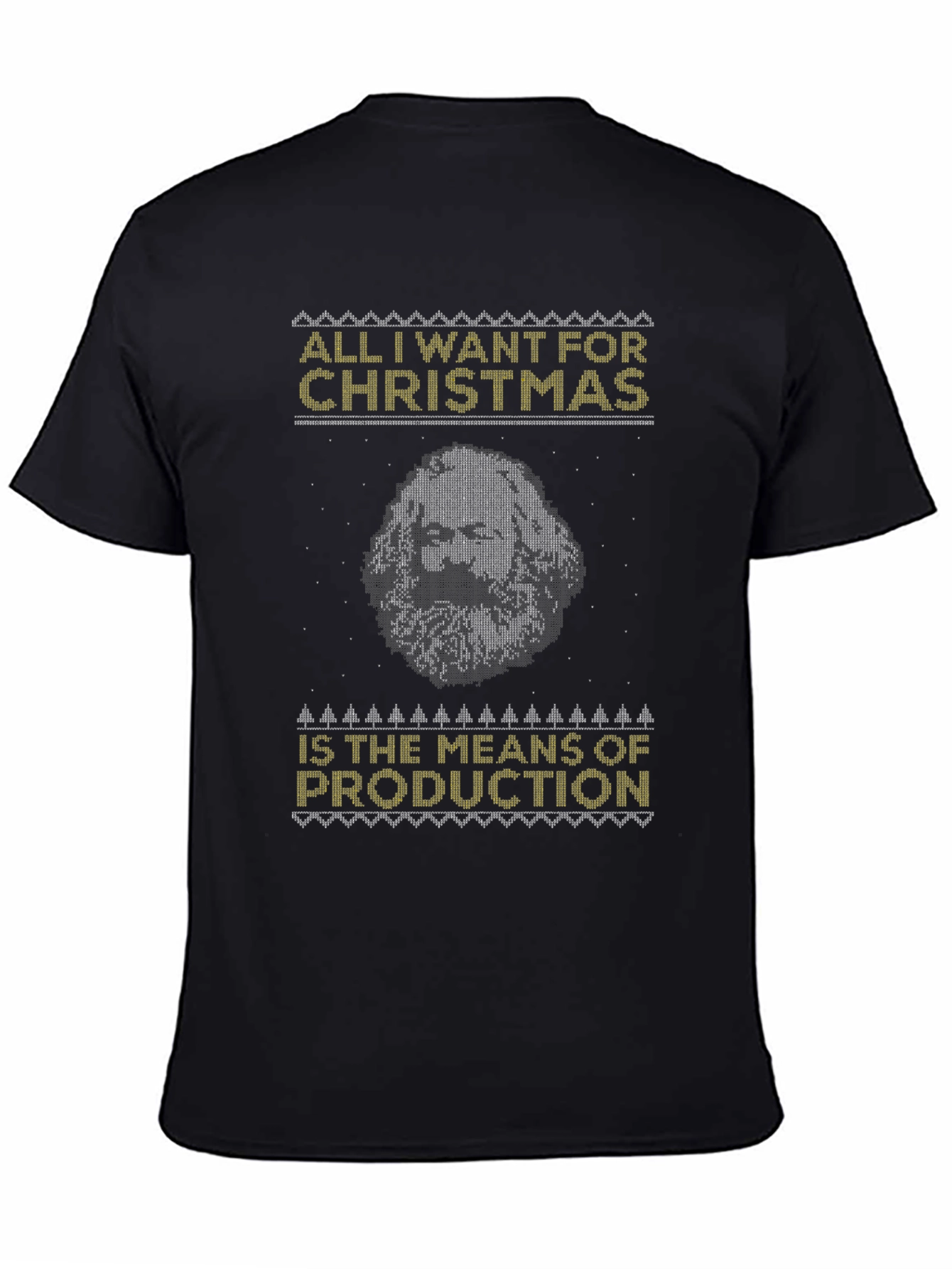 Marxist Christmas T-Shirt - Means of Production