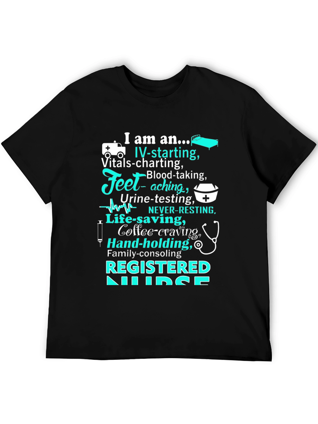 Registered Nurse Graphic T-Shirt