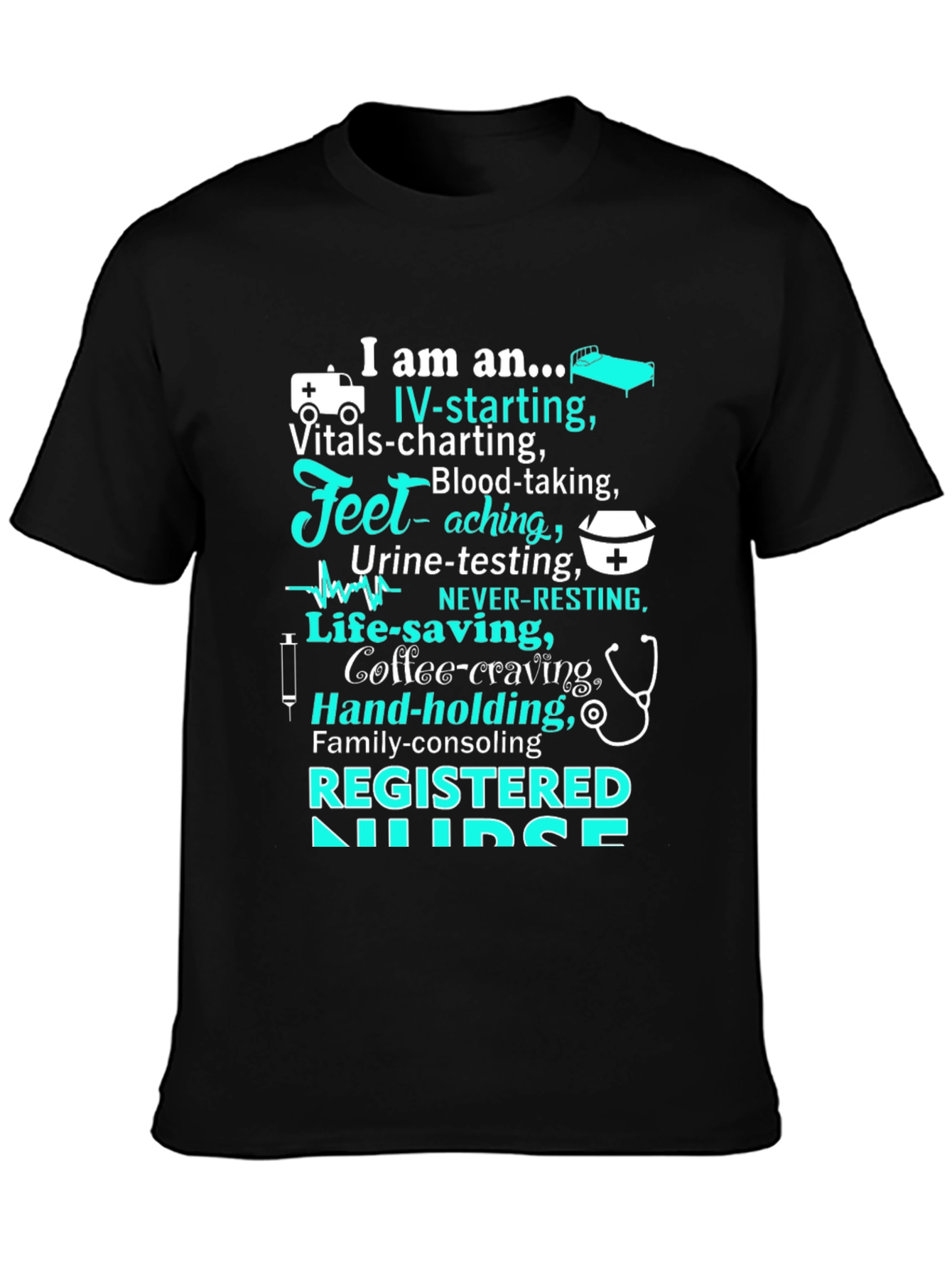 Registered Nurse Graphic T-Shirt