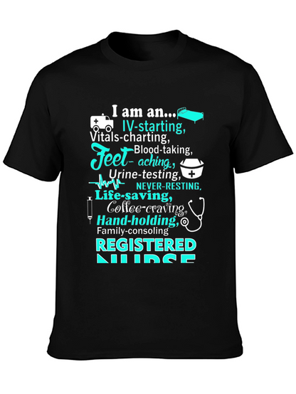 Registered Nurse Graphic T-Shirt