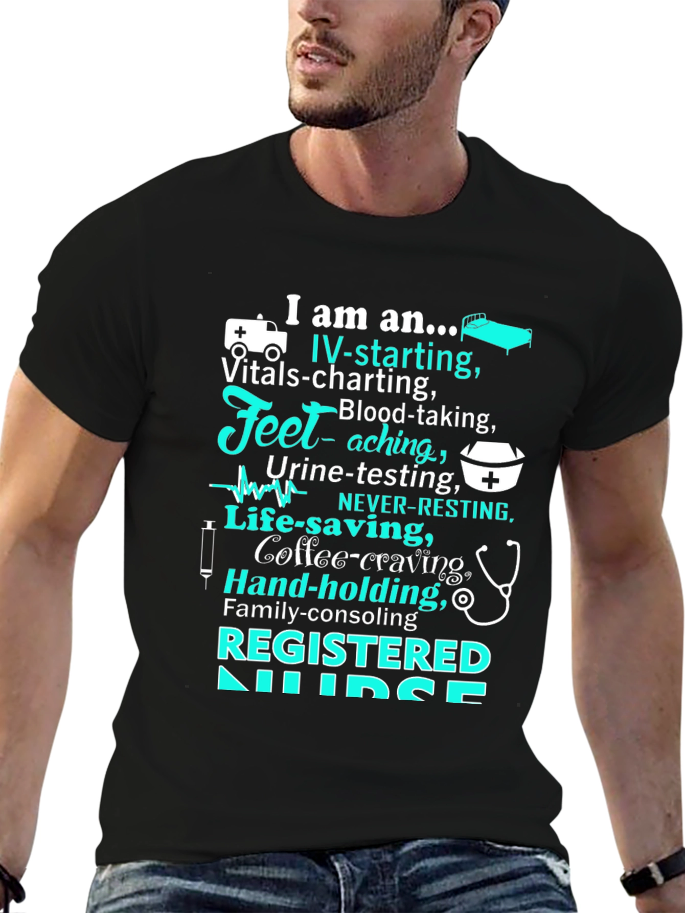 Registered Nurse Graphic T-Shirt