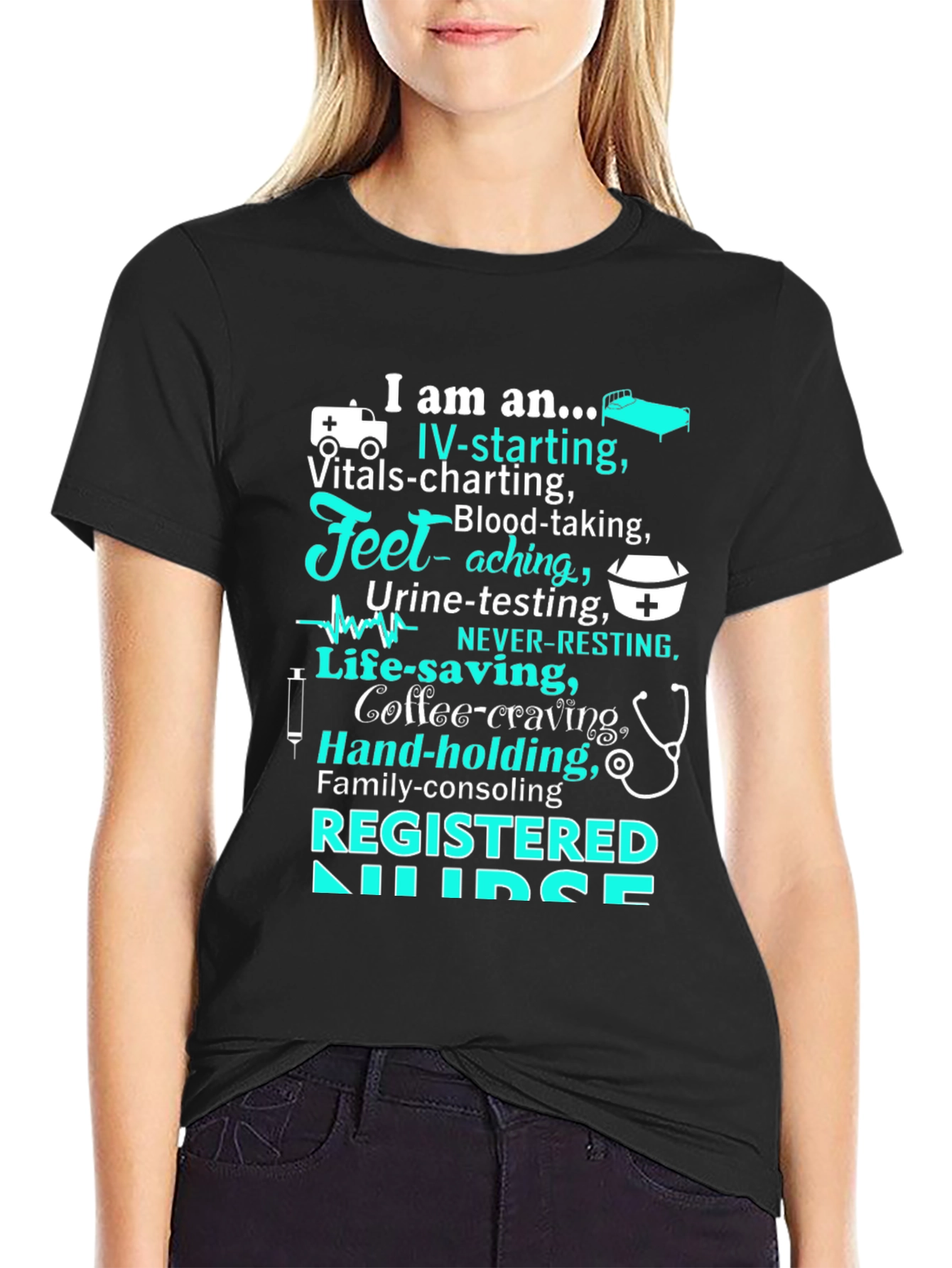 Registered Nurse Graphic T-Shirt