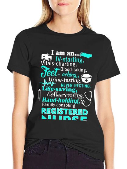 Registered Nurse Graphic T-Shirt