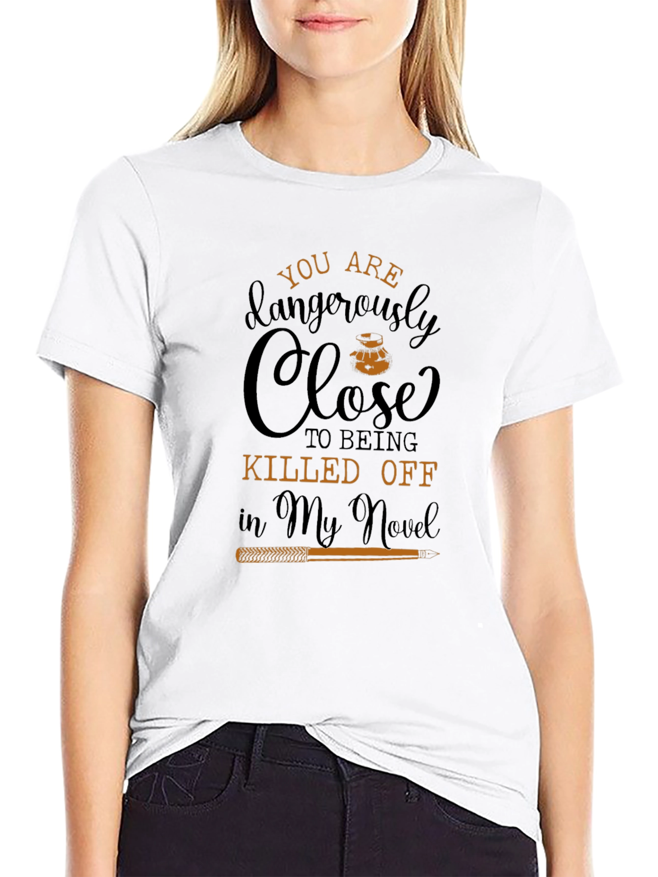 You Are Dangerously Close Novel T-Shirt