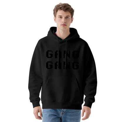 Trendy Hooded Sweatshirt - Inspirational Quote