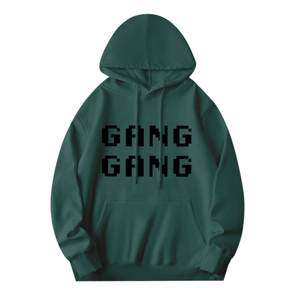 Trendy Hooded Sweatshirt - Inspirational Quote
