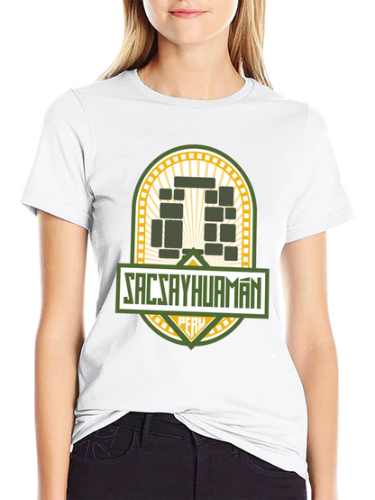 Sacsayhuaman Peru T-Shirt Black Tee