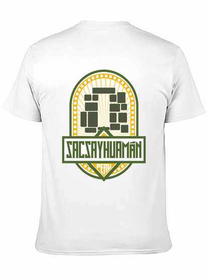 Sacsayhuaman Peru T-Shirt Black Tee