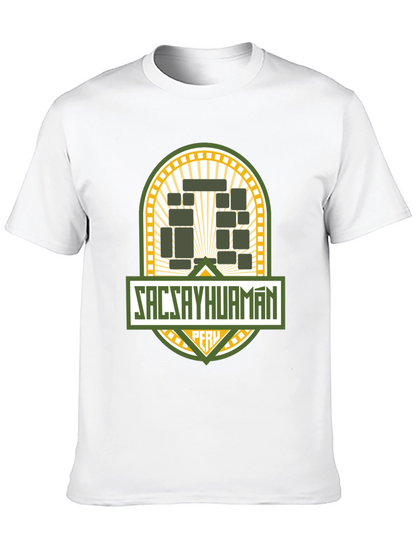 Sacsayhuaman Peru T-Shirt Black Tee