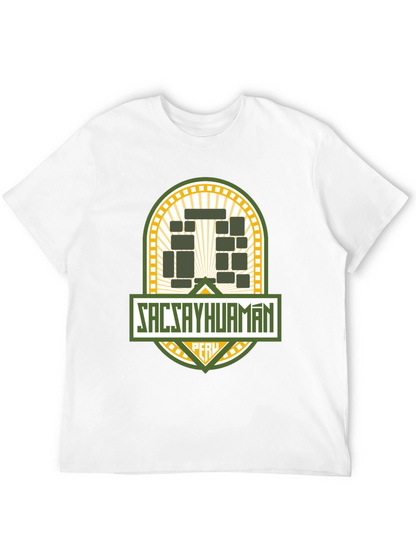 Sacsayhuaman Peru T-Shirt Black Tee