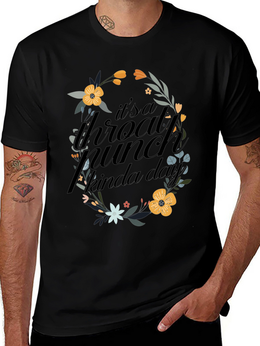 Floral Throat Punch Graphic Tee