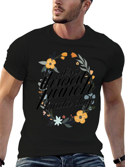 Floral Throat Punch Graphic Tee