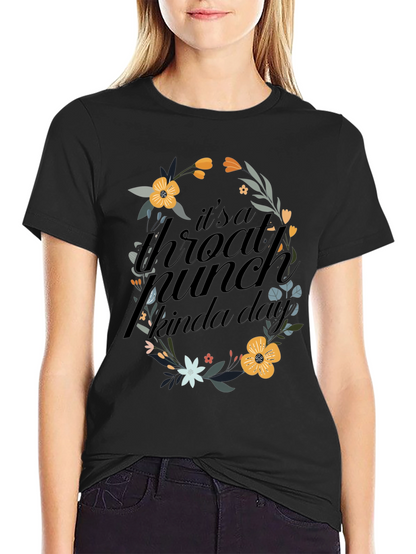 Floral Throat Punch Graphic Tee