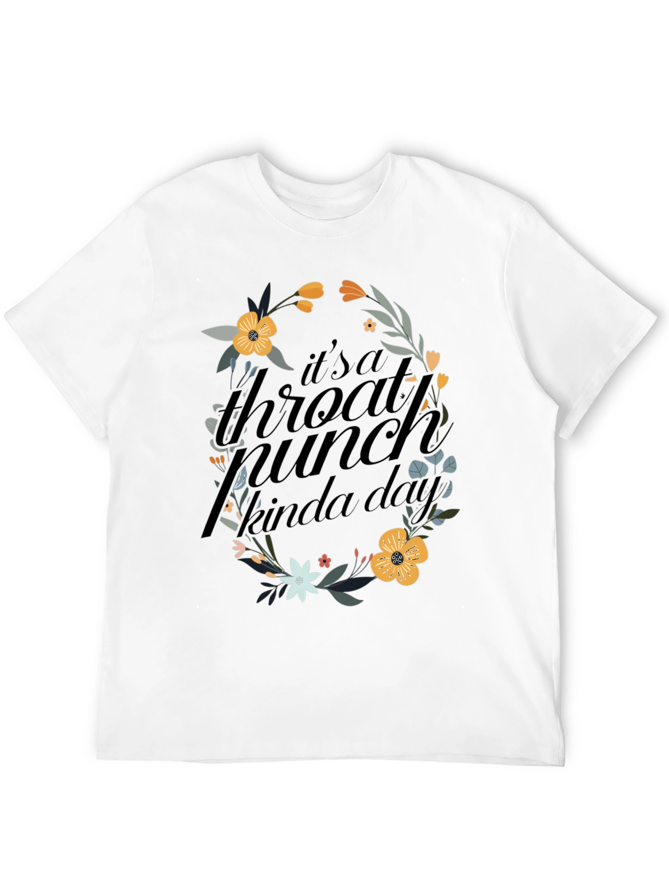 Floral Throat Punch Graphic Tee