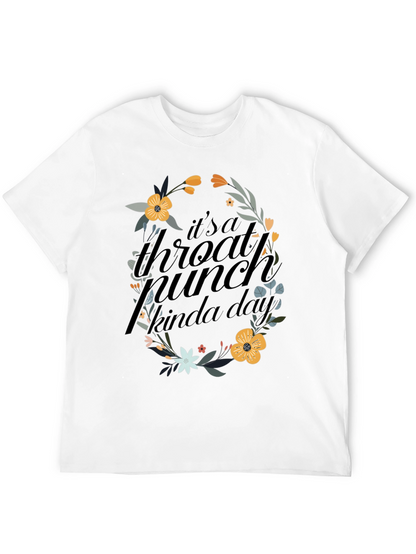 Floral Throat Punch Graphic Tee